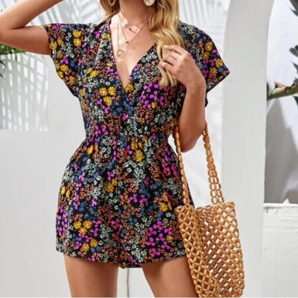 Floral jumpsuit